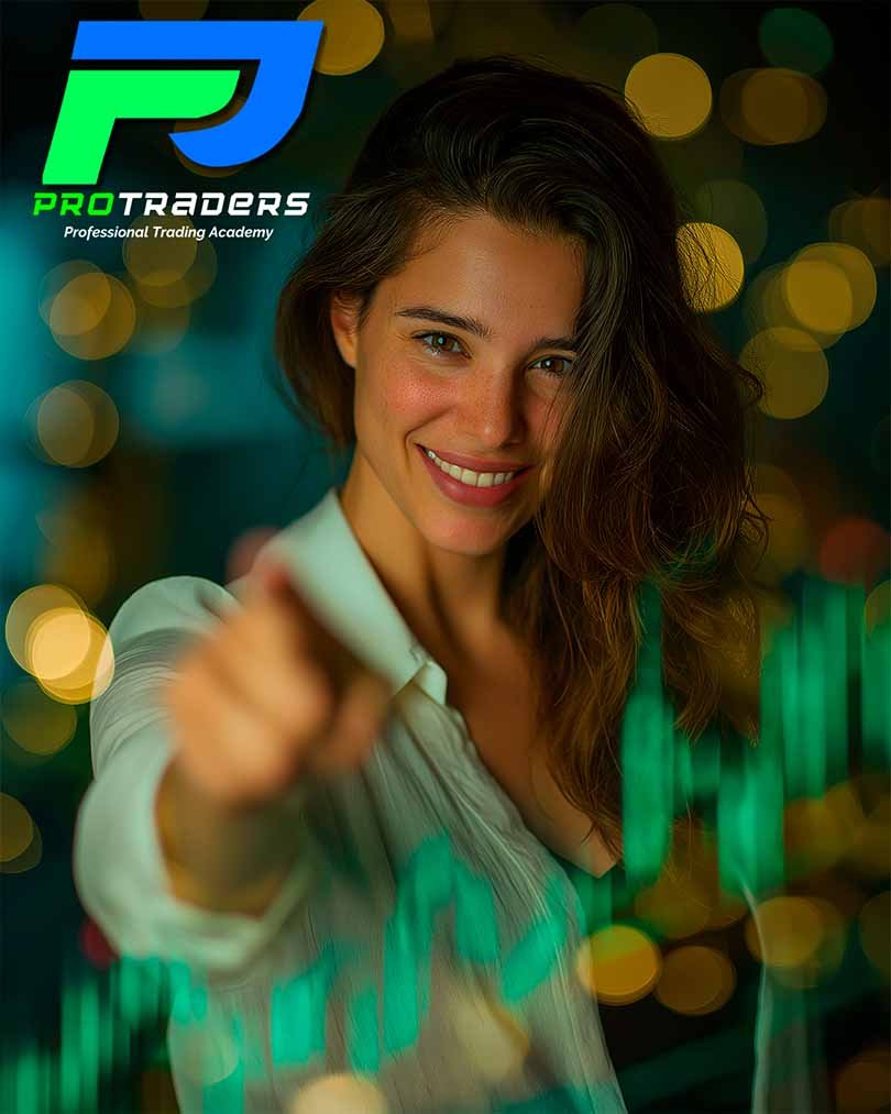 Trader usando la plataforma